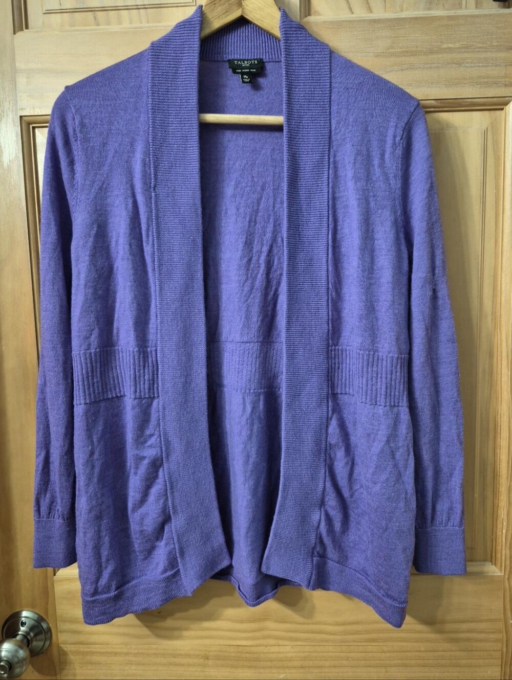 Talbots Pure Merino Wool Cardigan – Petite Medium